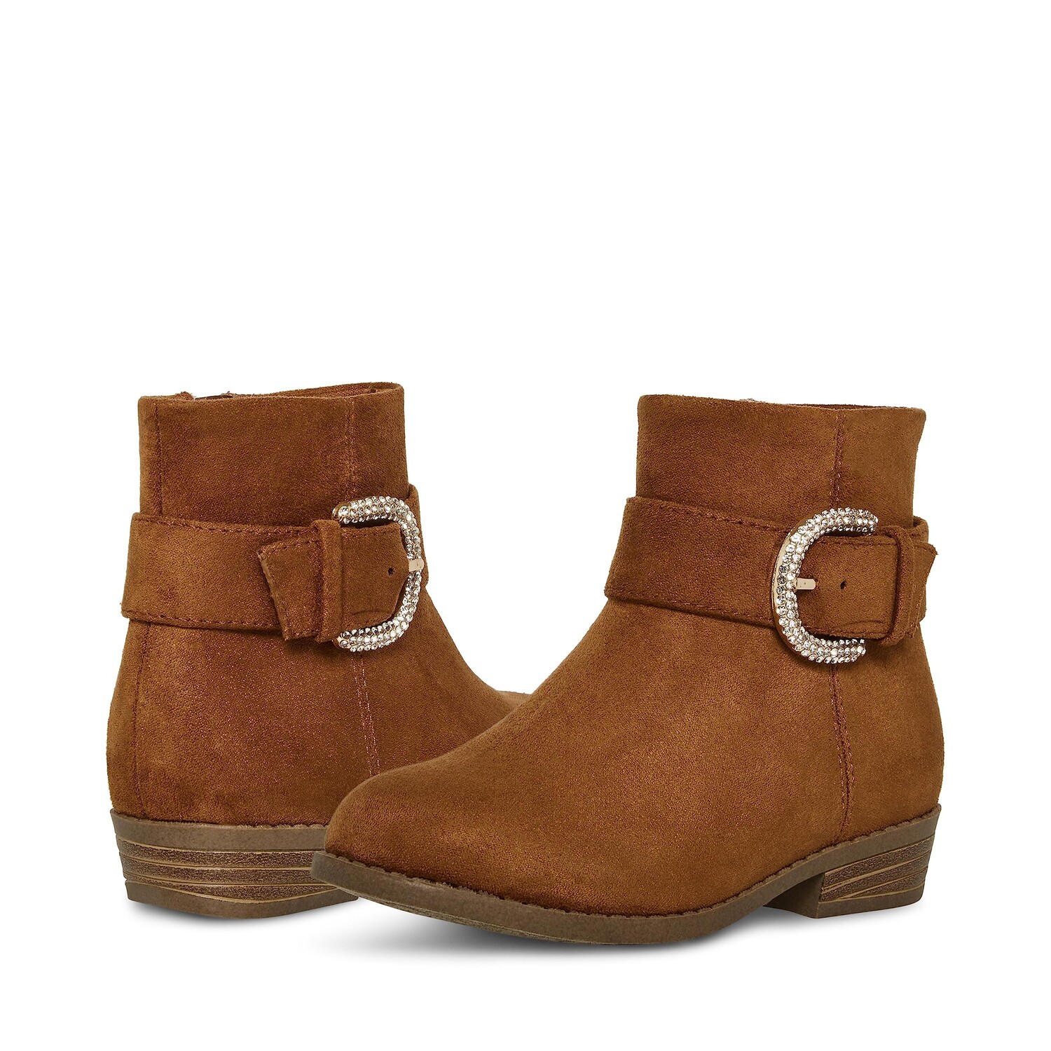 

Ботинки Steve Madden Kids Buckled (Toddler/Little Kid)