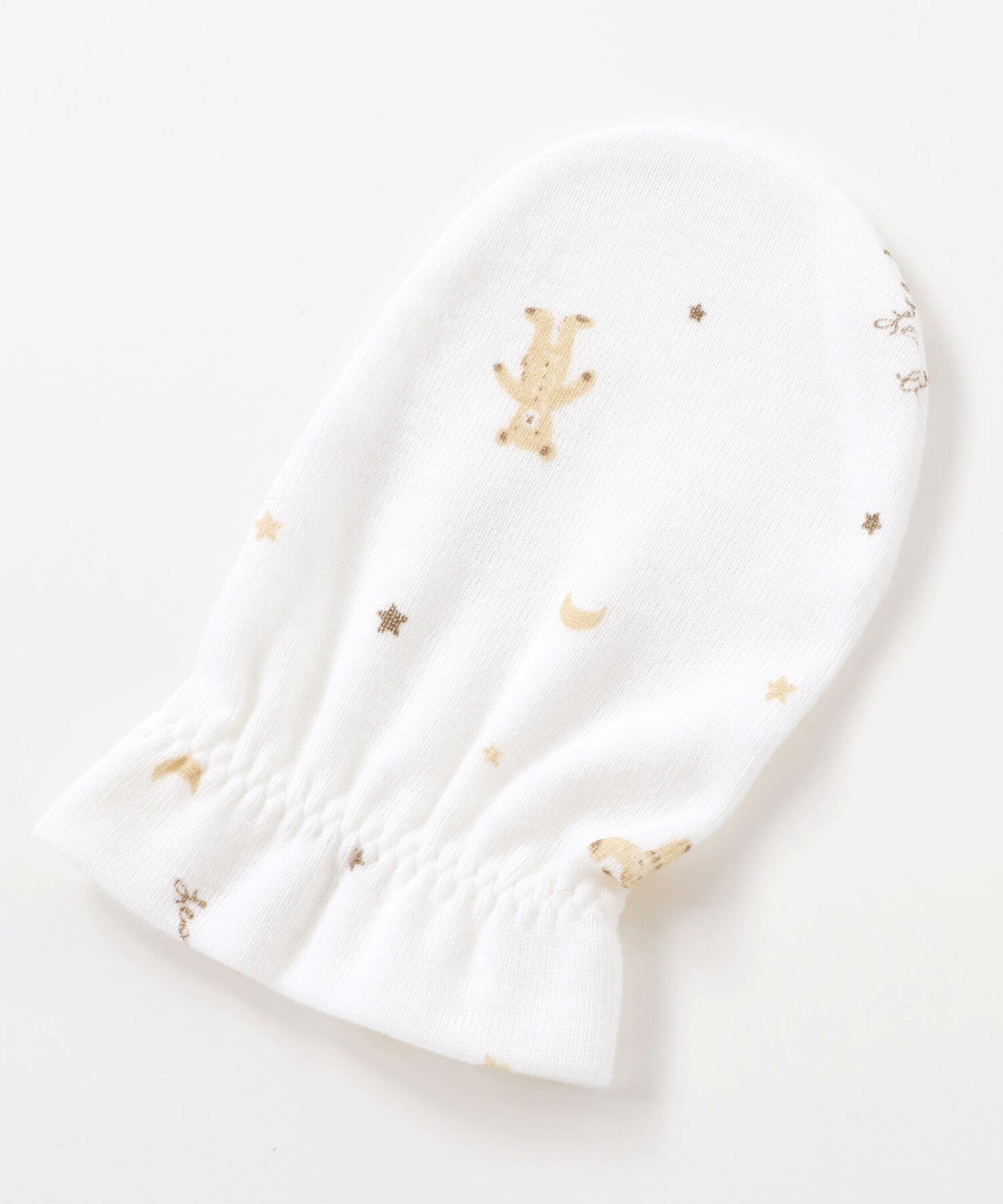 Флисовые варежки Fillot de bebe reduction, Beige — фото 4
