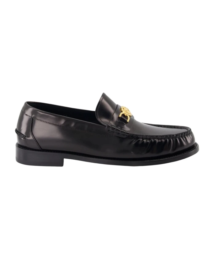 

Кожаные лоферы Medusa 95 Versace, черный