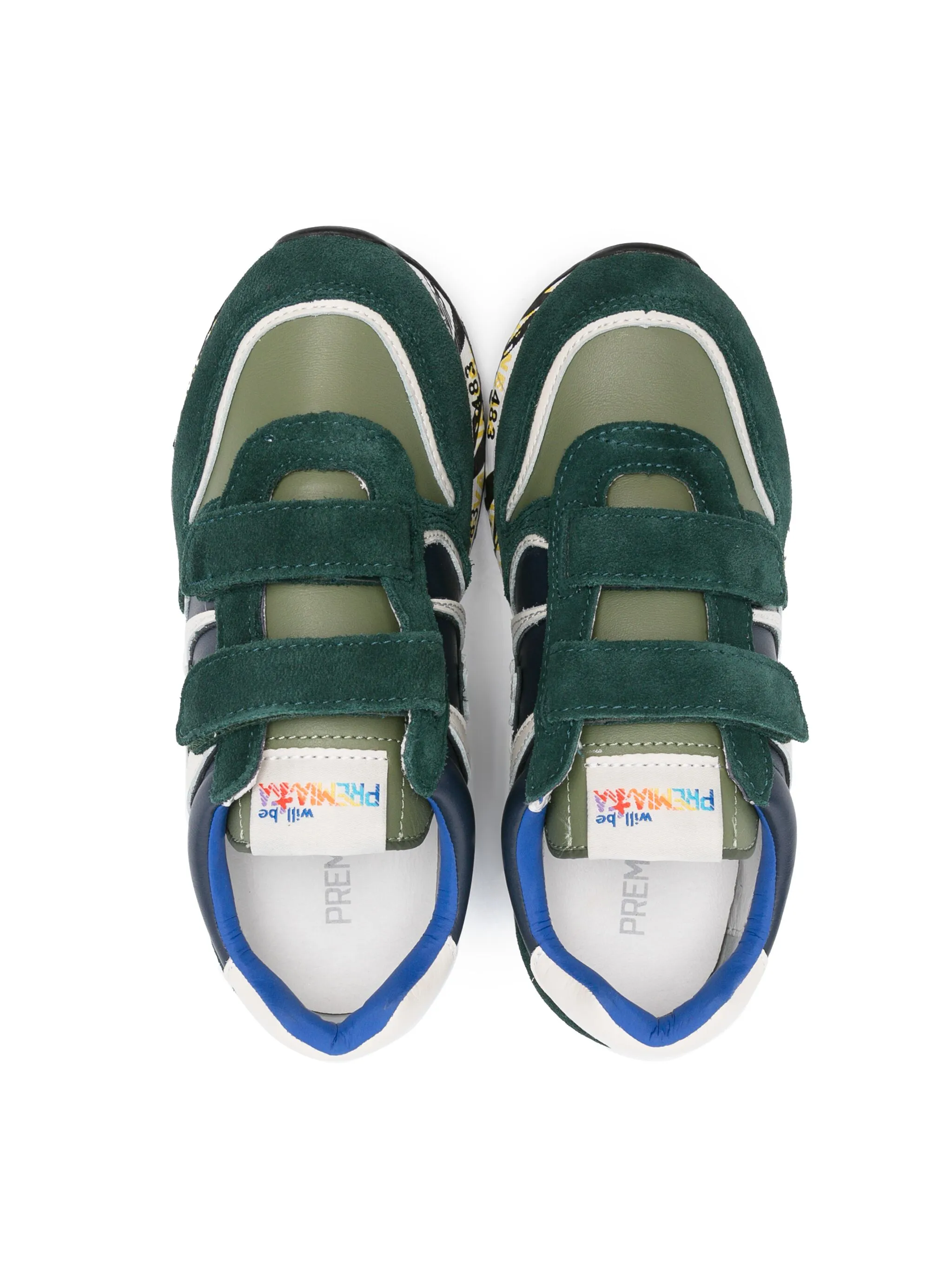 Кроссовки Sky V Premiata Kids, синий — фото 3