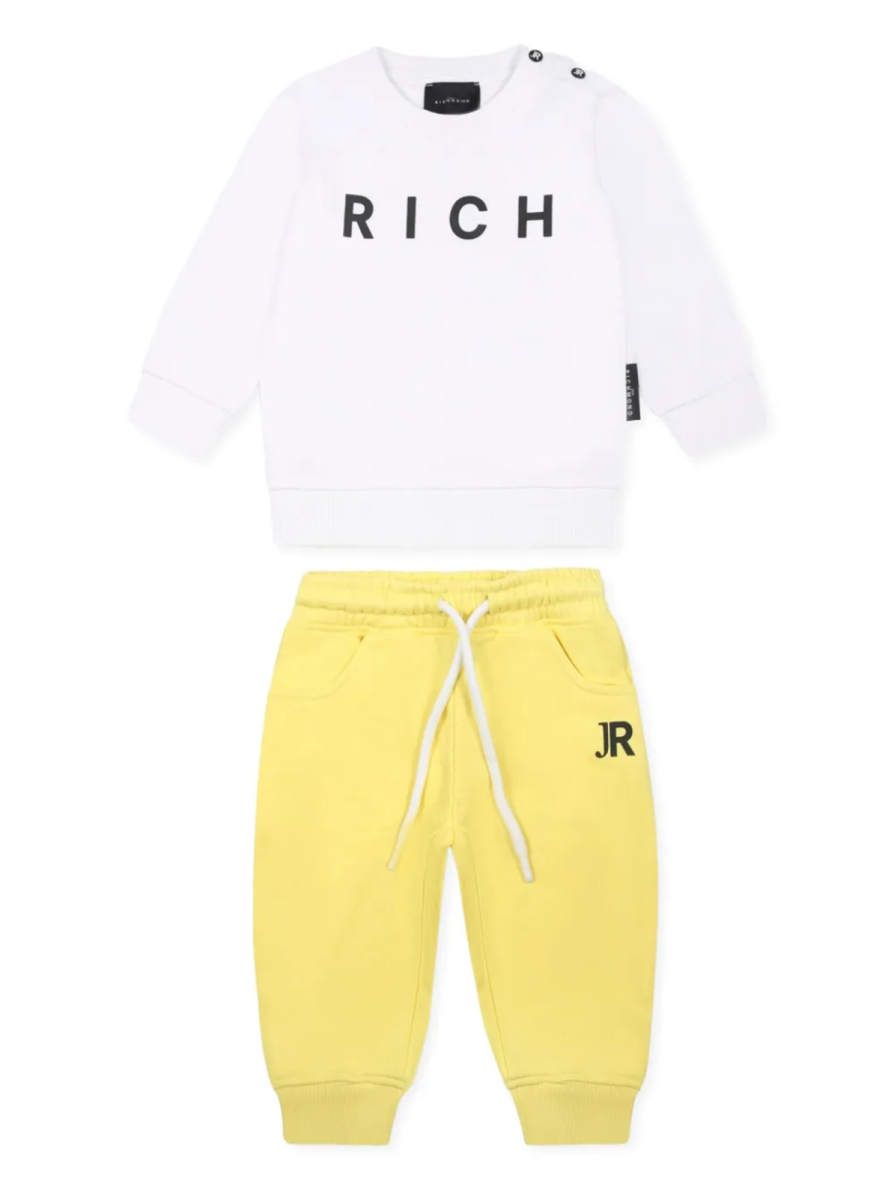 

Спортивный костюм с логотипом John Richmond Junior, желтый