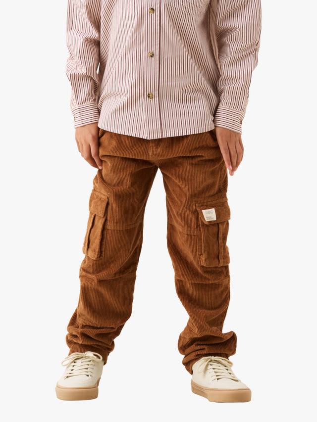 

Детские вельветовые расслабленные штаны для скейтбординга Angel & Rocket, Tan