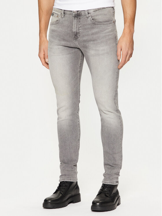 

Облегающие джинсы J30J326562 Calvin Klein Jeans, серый