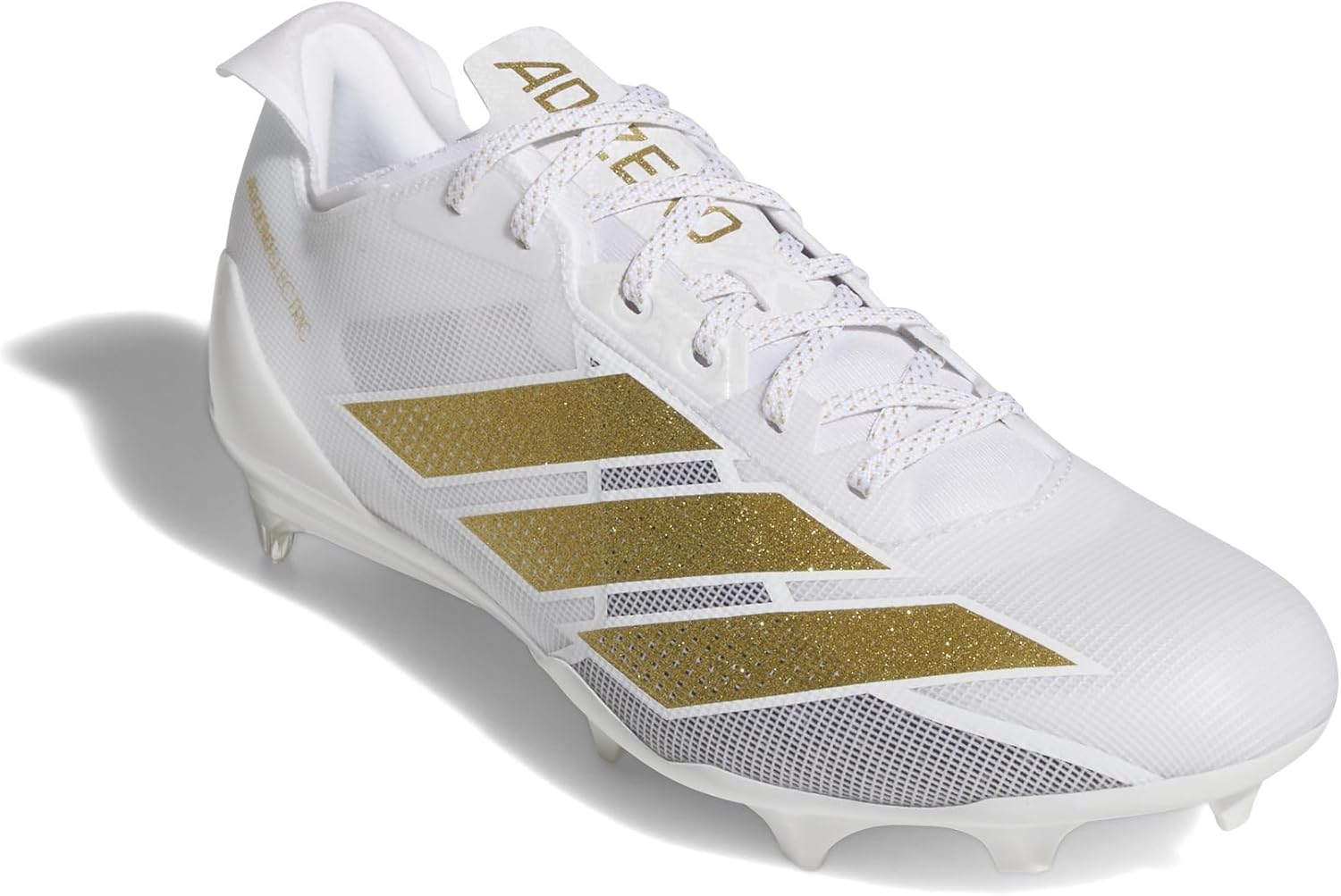 Мужские кроссовки Adidas Adizero Electric, белый/золотой — фото 2