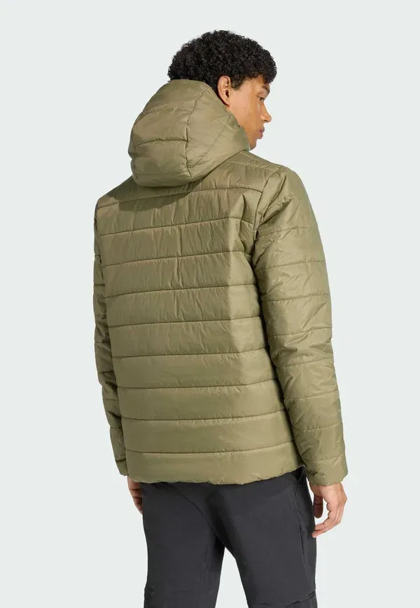 Куртка зимняя Adidas Terrex, оливковый страта — фото 2