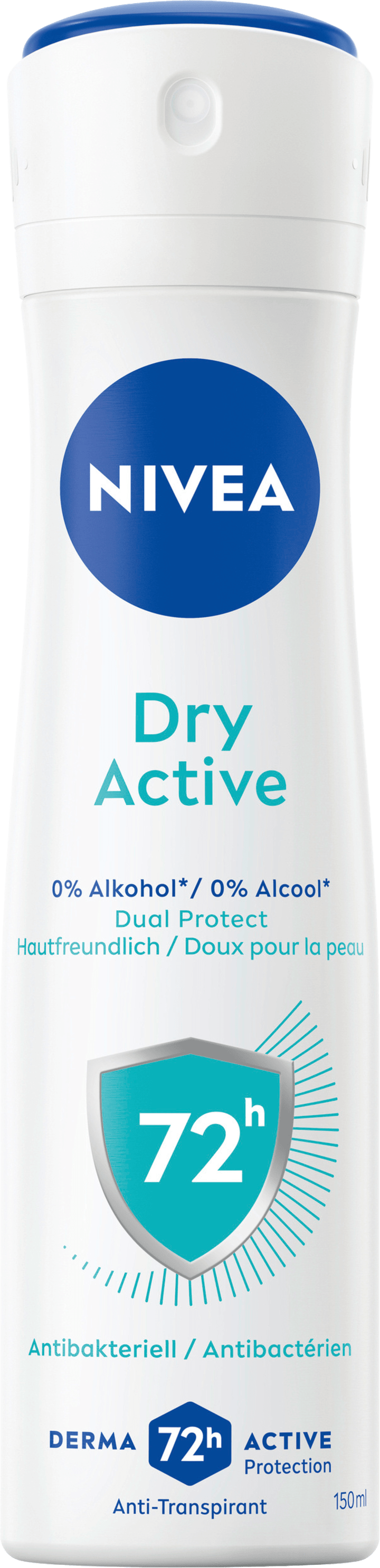 

Дезодорант NIVEA Antitranspirant Deospray Dry Active, 150 ml