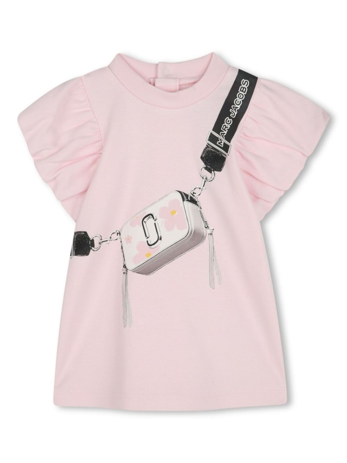 

Marc Jacobs Kids платье с принтом Snapshot, розовый