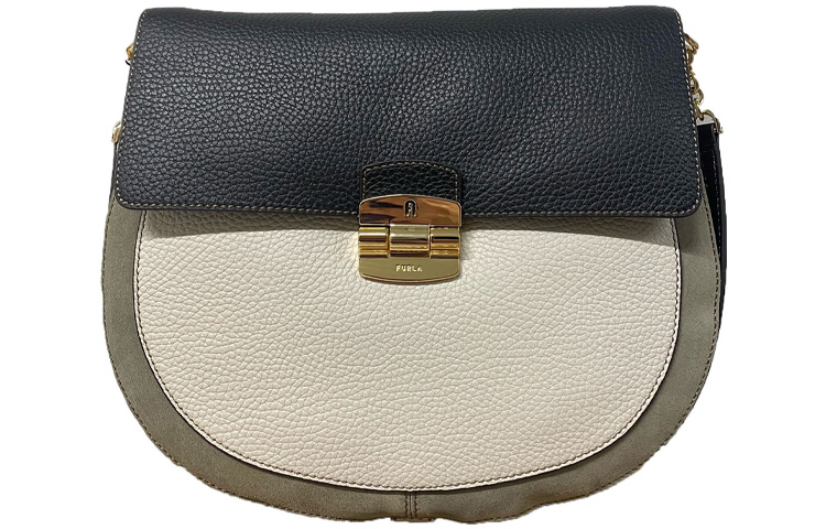 

Furla Кожаная седельная сумка через плечо