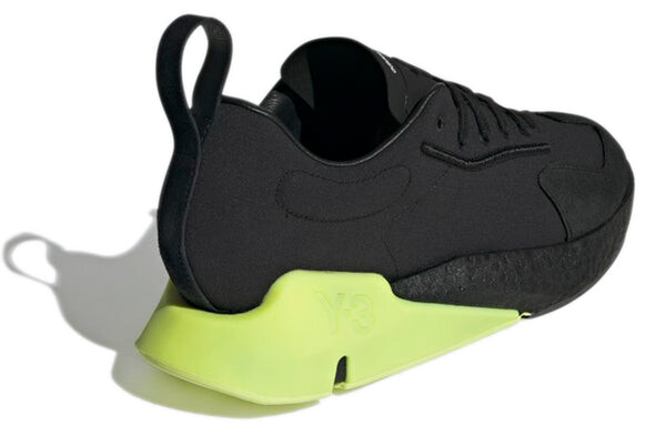 Кроссовки adidas Y-3 Orisan 'Black Frozen Yellow', черный — фото 4