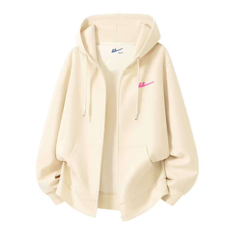 

Толстовка Unisex Hooded Moderate Cardigan WARRIOR, светло-бежевый