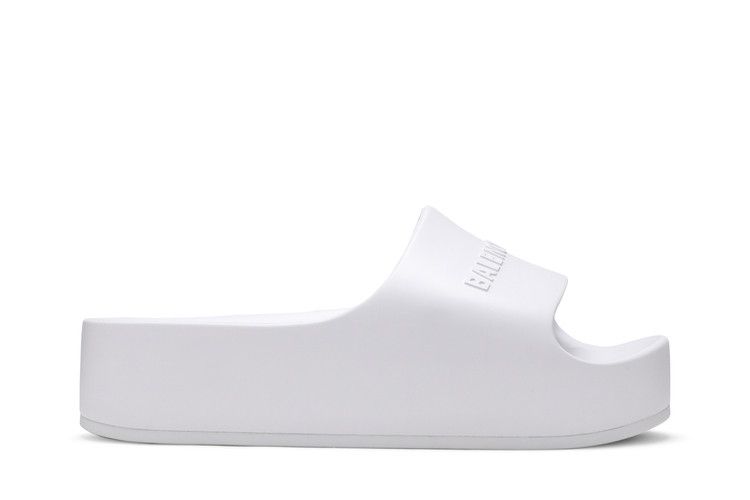 Сандалии Balenciaga Balenciaga Wmns Chunky Slides 'Optic White', белый — фото 2
