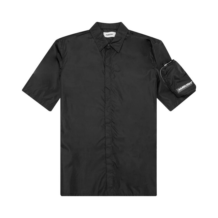 

Рубашка Ambush Short-Sleeve Zip Pocket Shirt, черный