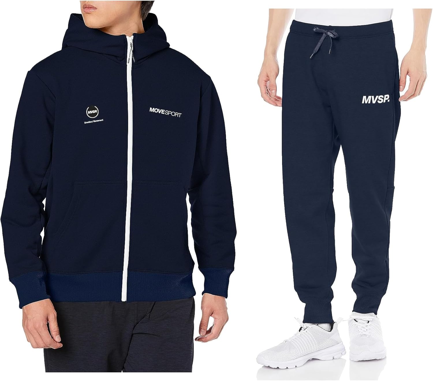 

Толстовка Descente DMMWJF (G), на молнии, с капюшоном, Movesport MVSP Stretch, влагоотводящая, темно-синий