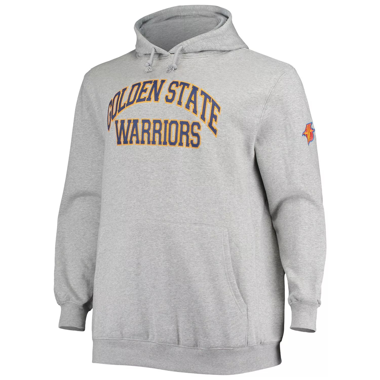 

Мужская толстовка с капюшоном Mitchell & Ness Baron Davis Heathered Grey Golden State Warriors Big & Tall Name & Number