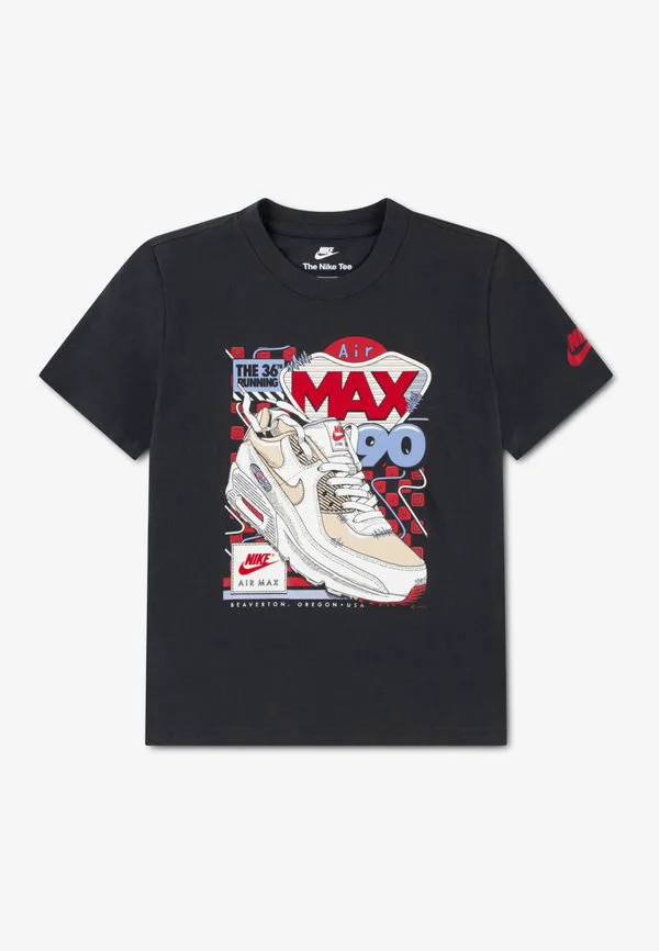 Футболка с принтом кроссовок air max Nike Sportswear, Smoke Grey