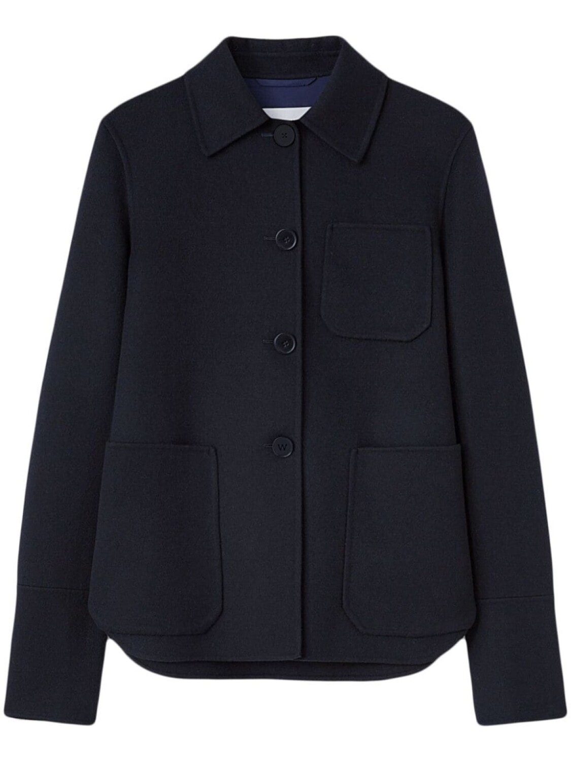 

Jil Sander кашемировая куртка-рубашка, синий
