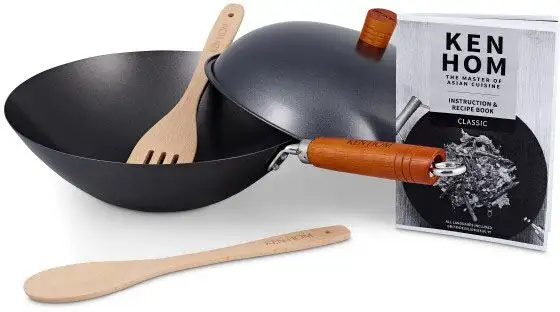 

KEN HOM Вок "Классик", сталь, (набор, 5 шт.) Ø 31 см, цвет anthrazit