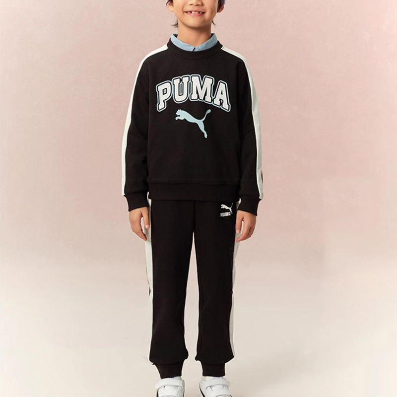 PUMA Повседневная спортивная одежда T7Sportstyle Collection Black Kids' — фото 3