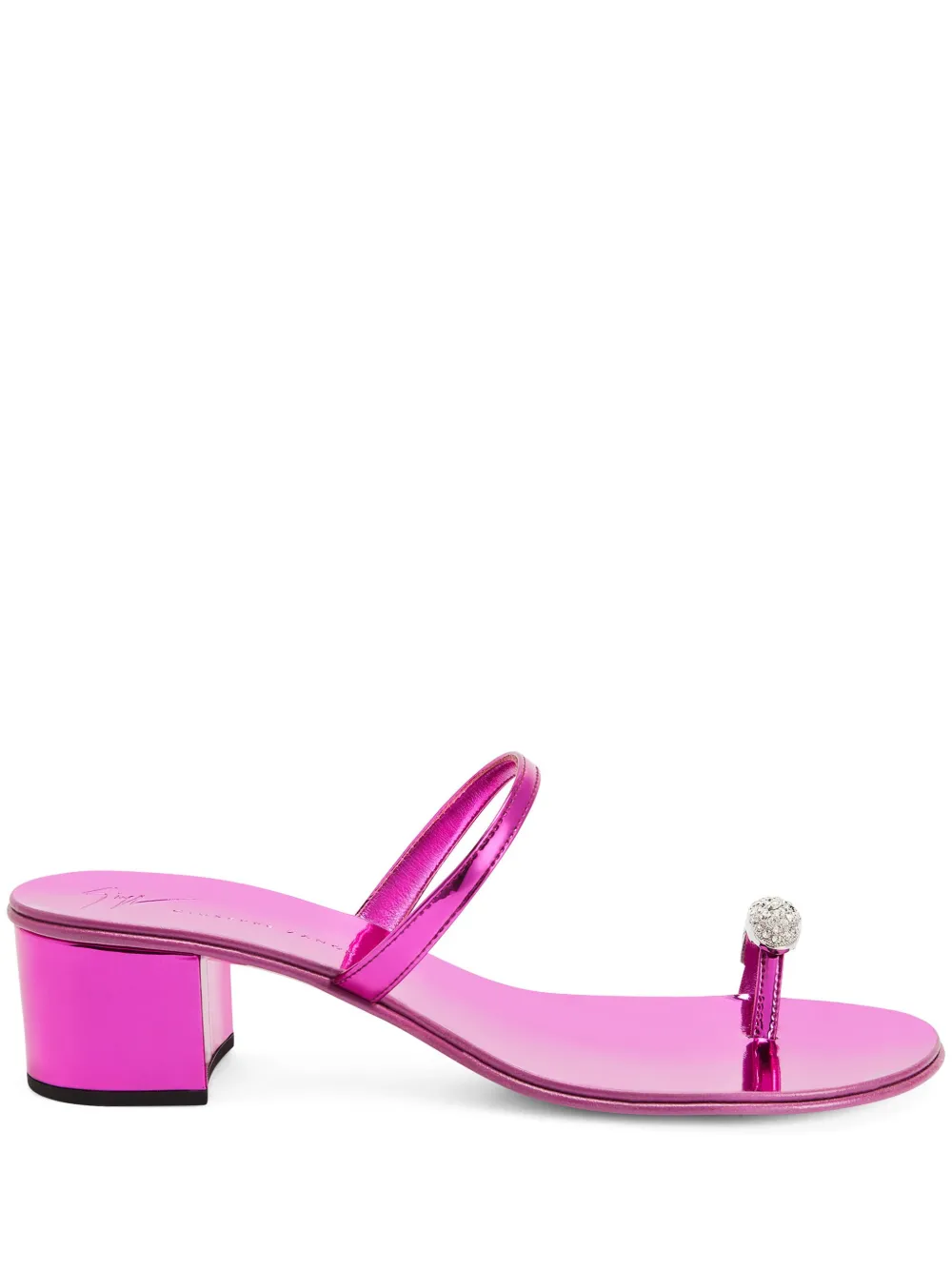 Босоножки Ring 40 Giuseppe Zanotti, розовый