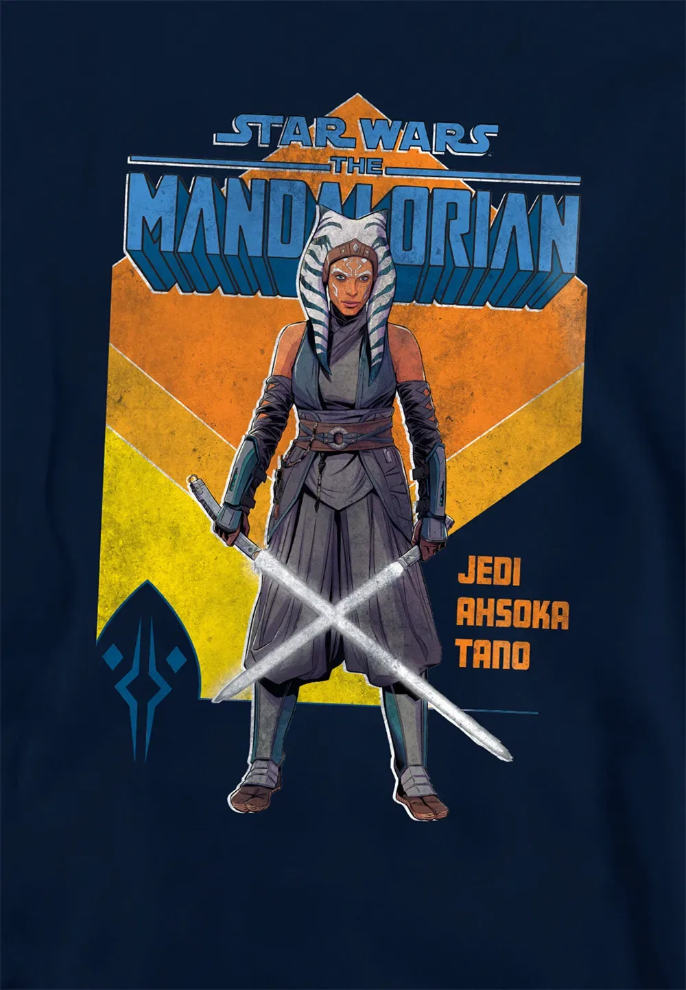 Детский худи Ahsoka Tano, темно-синий, Disney, темно-синий — фото 2