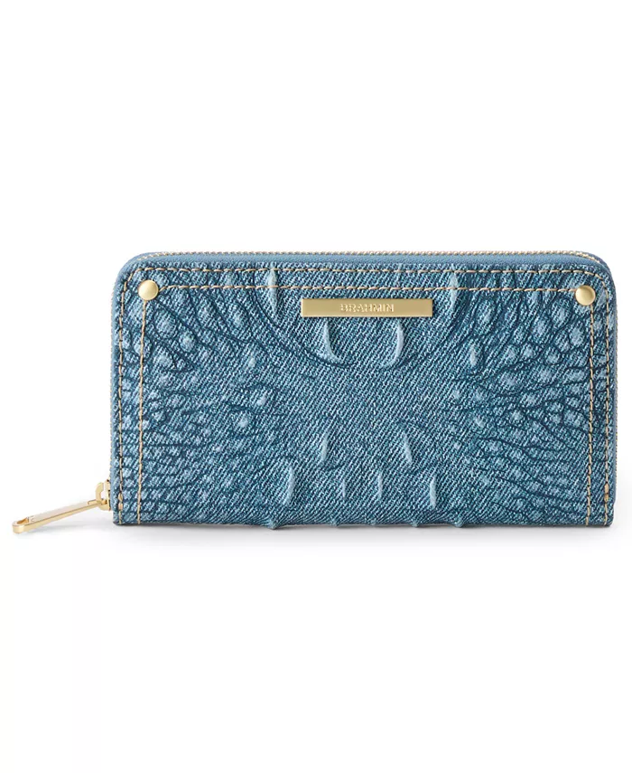 

Кожаный кошелек Suri Denim Secour Brahmin, синий