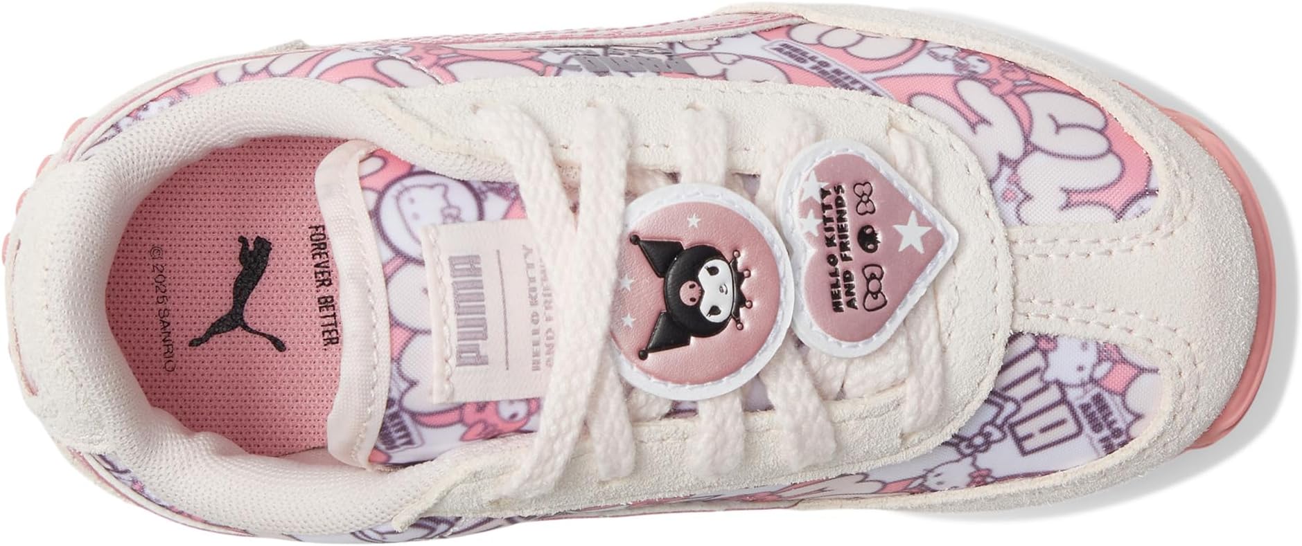 Кроссовки PUMA Kids  Easy Rider Hello Kitty and Friends Shoes, Jasmine Flower/Pinkscape — фото 2
