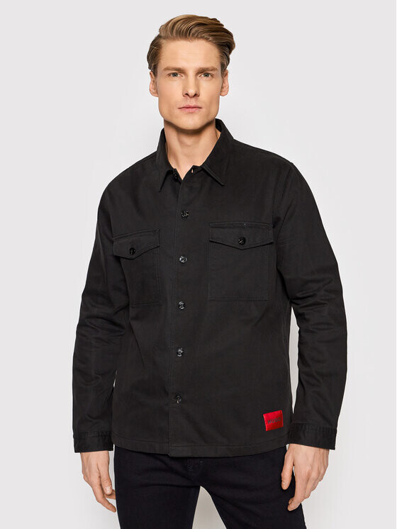 

Джинсовая куртка regular fit Hugo, черный