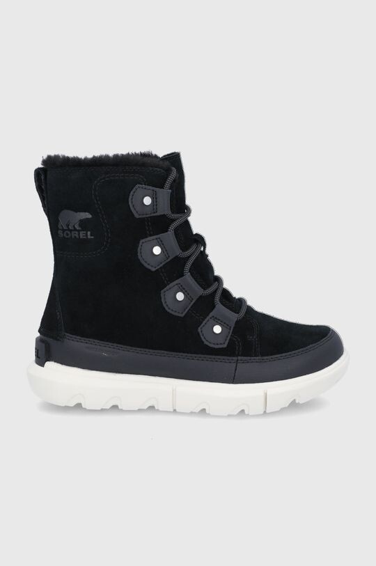 Ботинки женские Sorel EXPLORER II замшевые зимние, черный