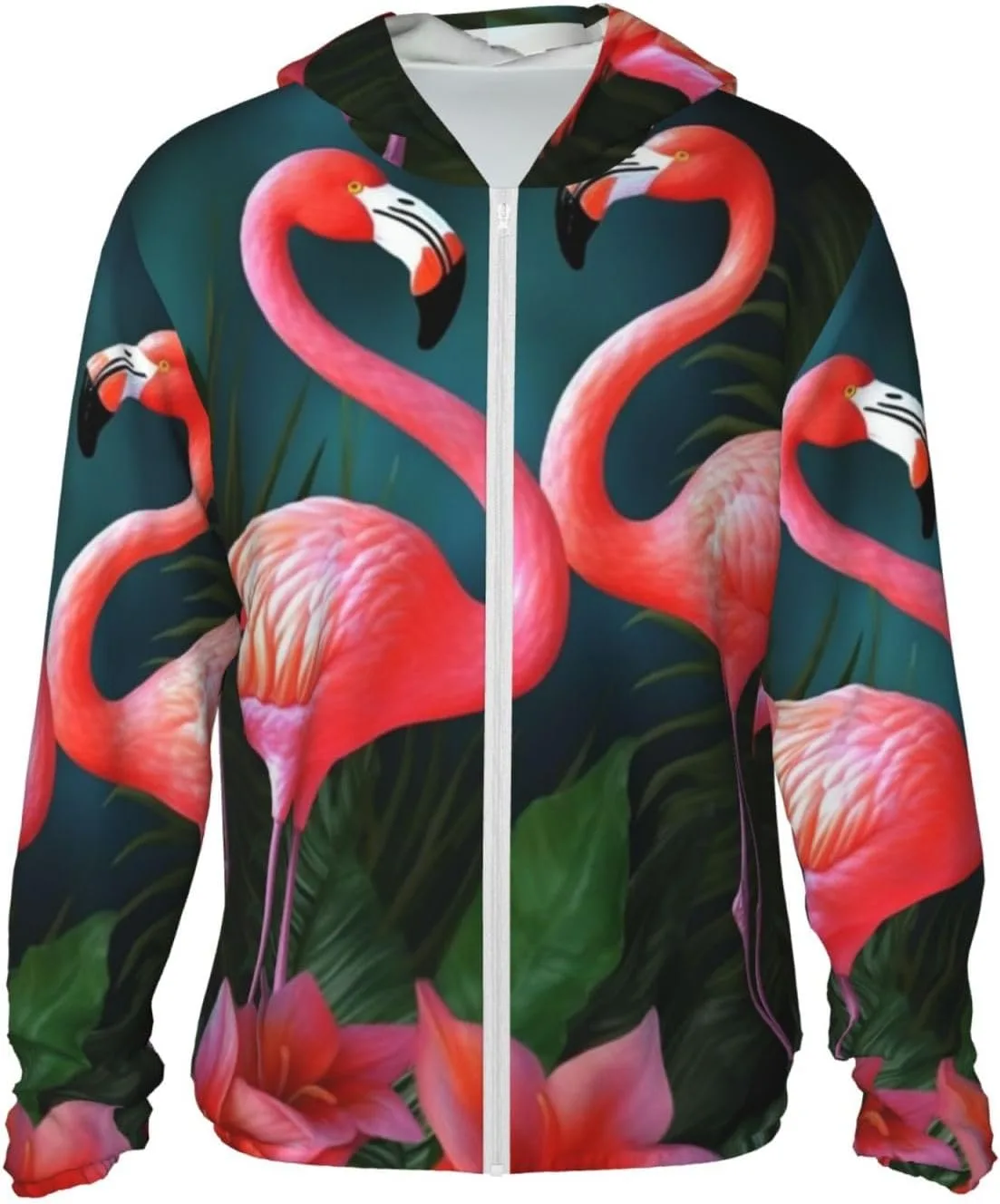 

Мужская солнцезащитная рубашка Flamingo Flowers UPF 50+ NBSKSDLK