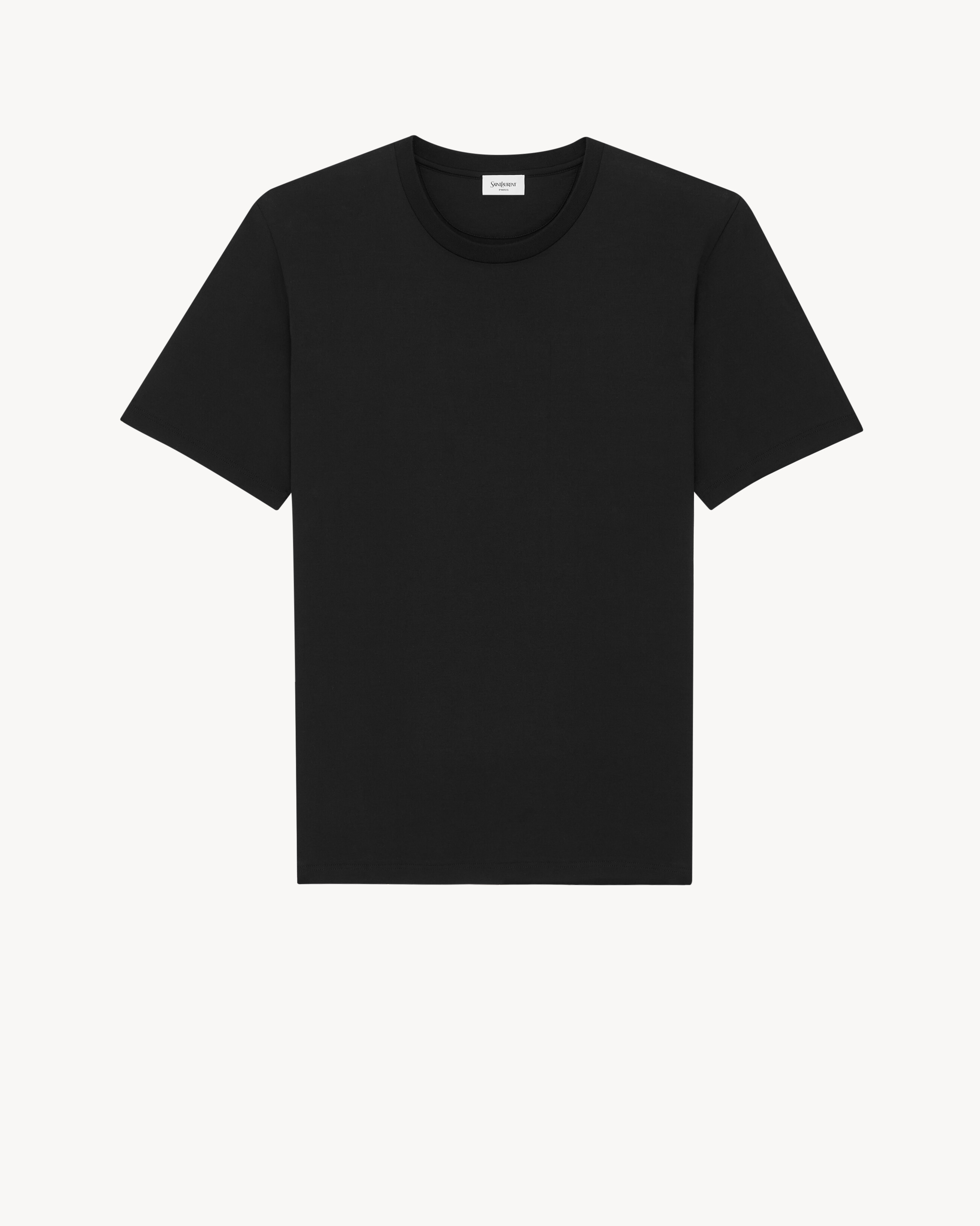 

Футболка с изображением полумесяца Saint Laurent, черный