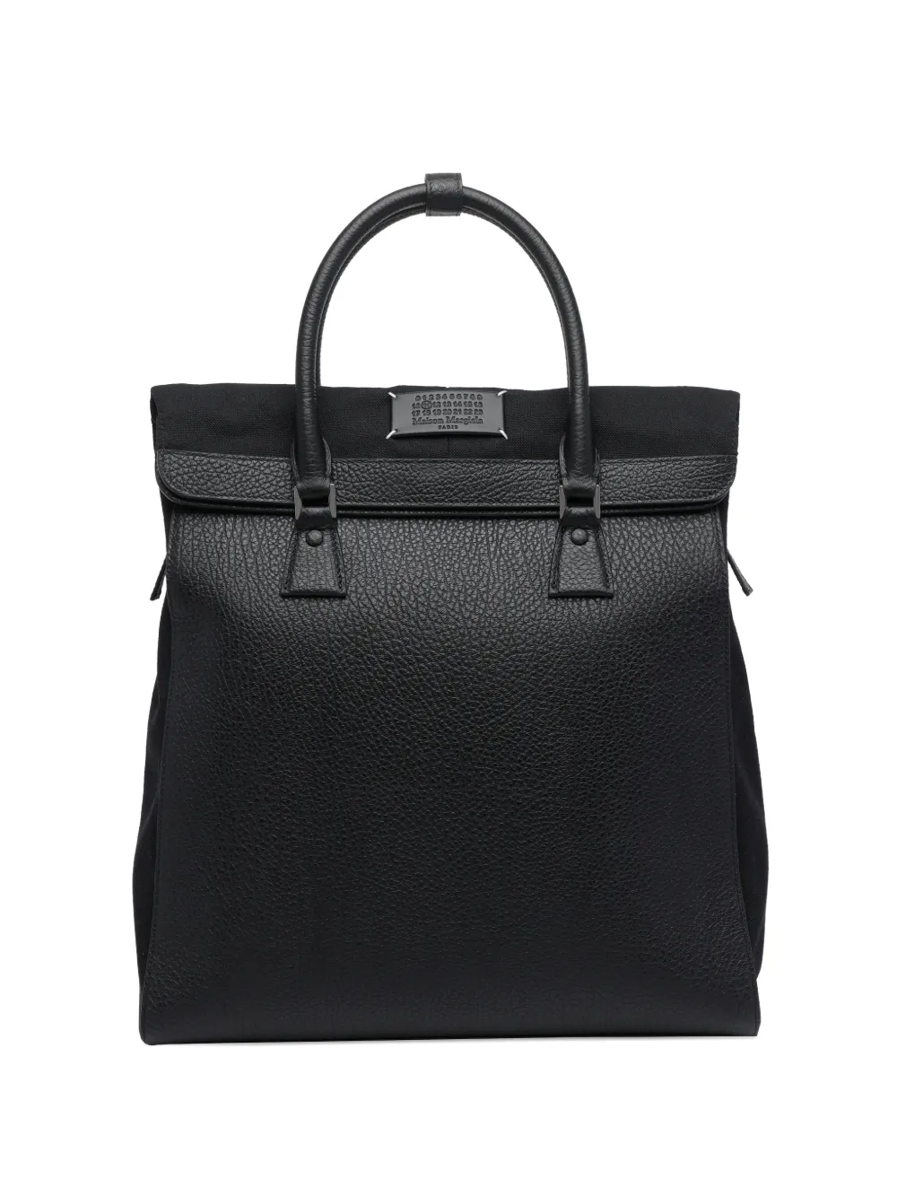 

Кожаный рюкзак 5AC Maison Margiela, черный