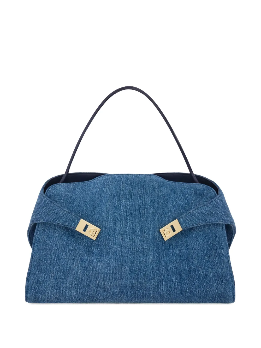 

Джинсовая сумка на плечо Hug Soft Ferragamo, синий