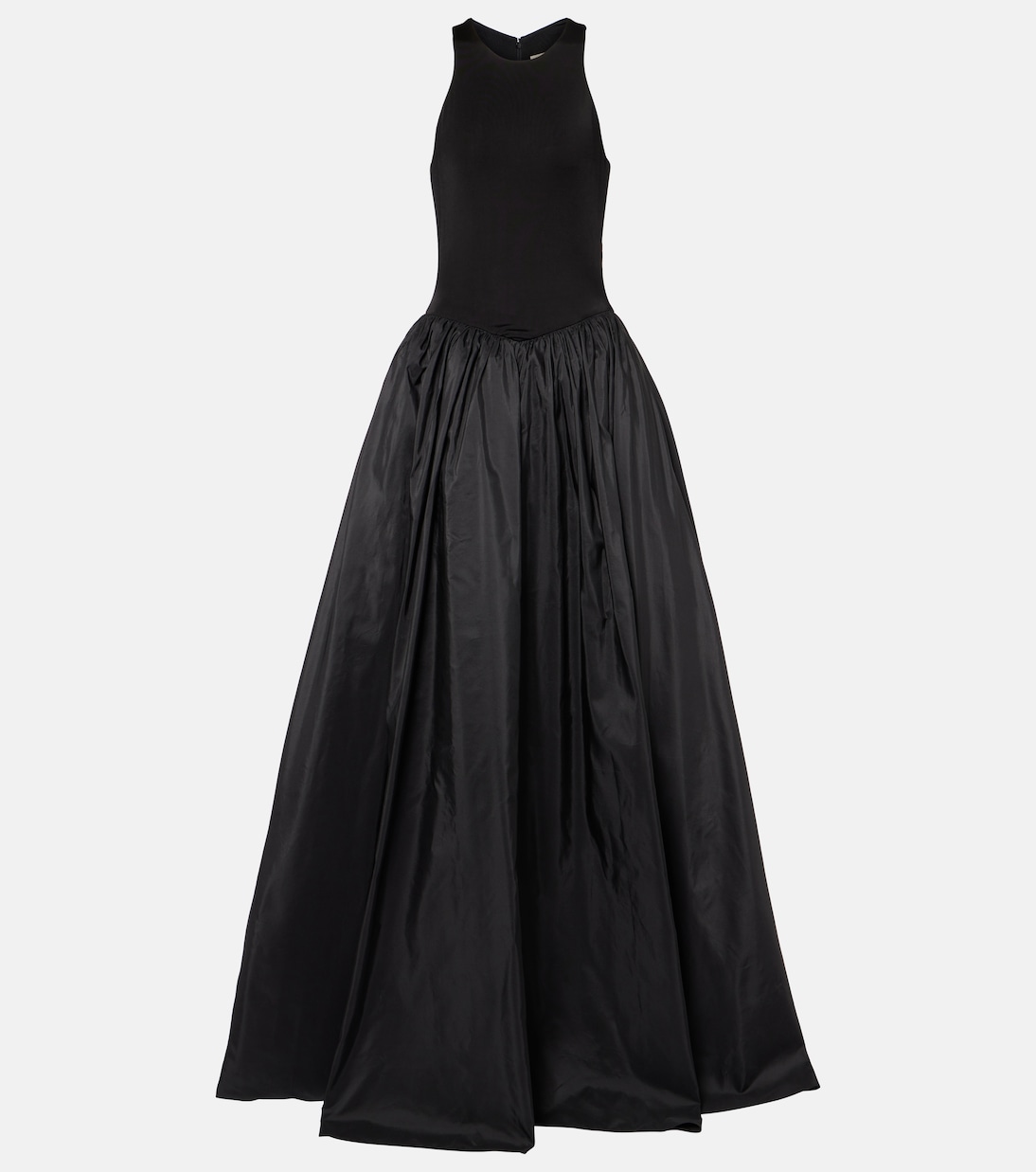 

Платье Cate из джерси и шелковой тафты The New Arrivals Ilkyaz Ozel, Black Oyster
