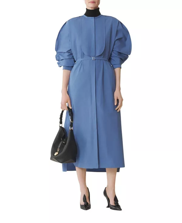 Сумка-Ведро среднего размера Catch by Lanvin из кожи Lanvin, черный — фото 4