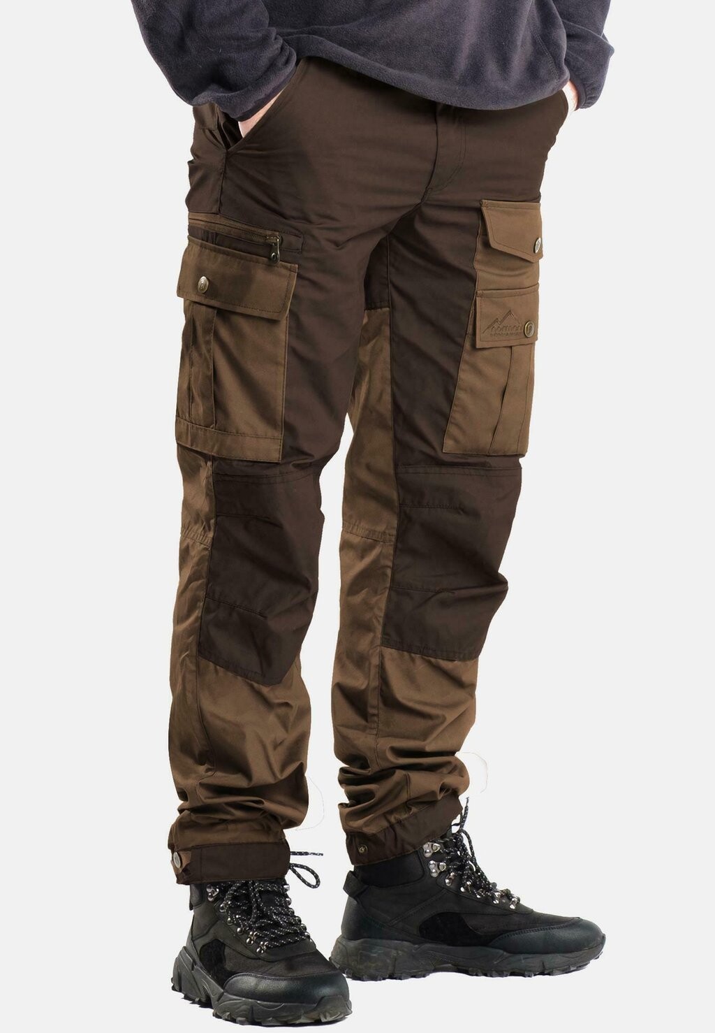 

Брюки карго OUTDOORHOSE WANDER HOSE FUNKTIONSHOSE normani Outdoor Sports, коричневый