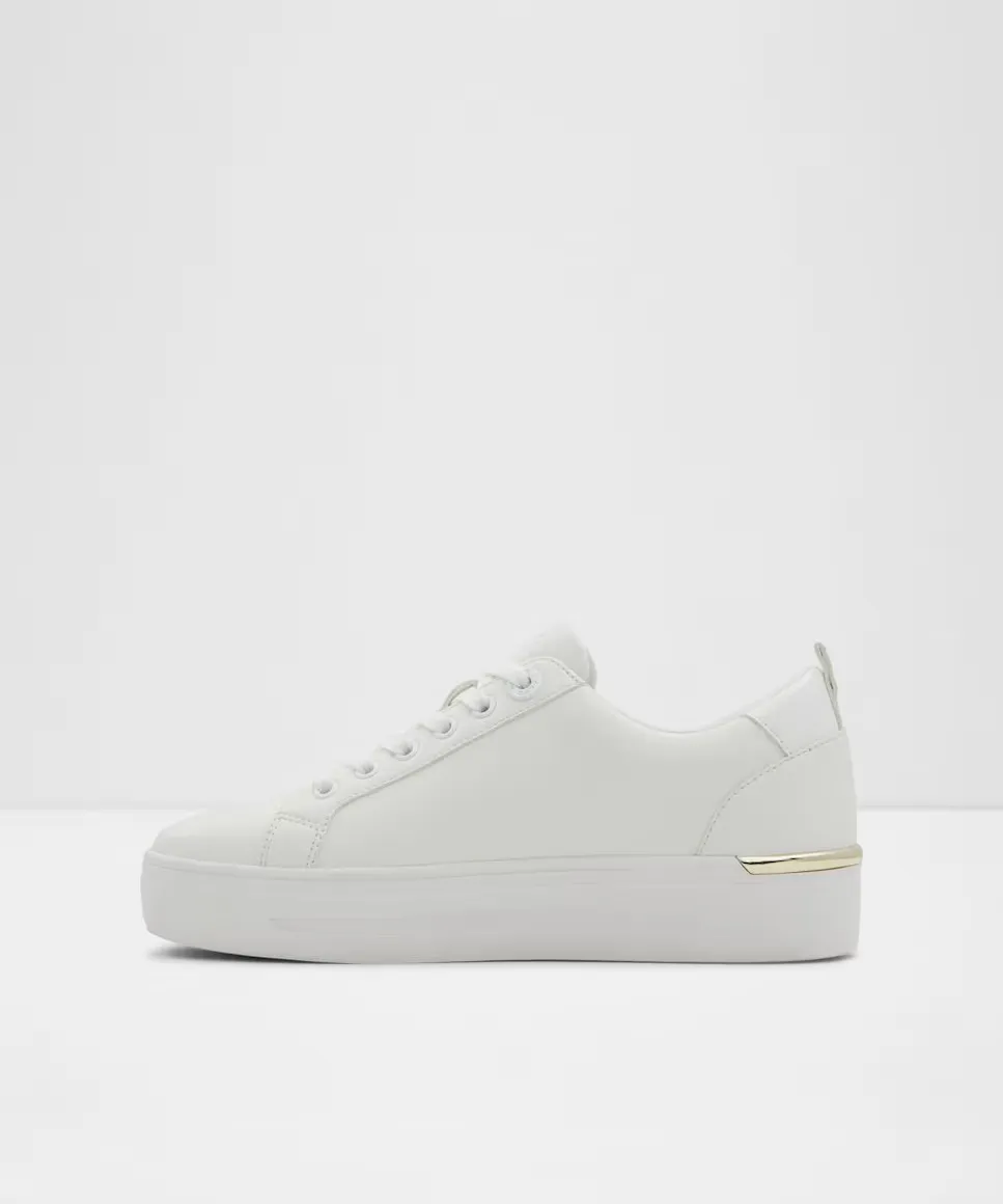 Женская повседневная спортивная обувь с круглым носком Aldo, белый — фото 4