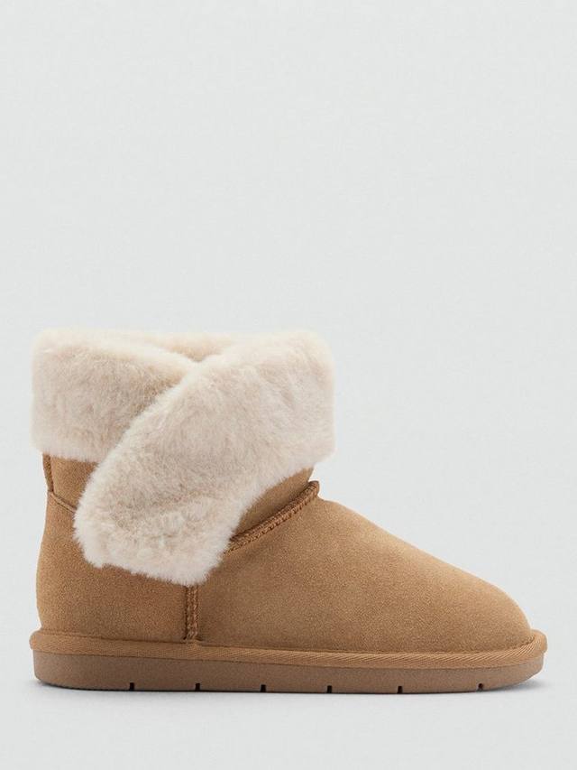 

Детские ботинки Anna Suede Mango, Light Beige