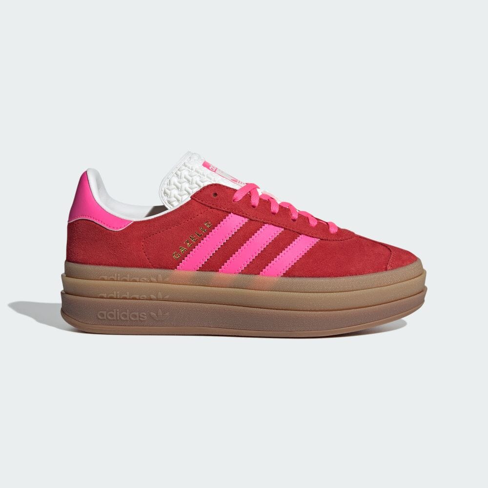 

Кроссовки Adidas GAZELLE BOLD, цвет College Red/Lucid Pink/White