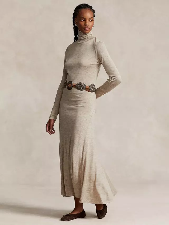 

Платье Ralph Lauren Polo Ralph Lauren Wool Blend Turtleneck Maxi