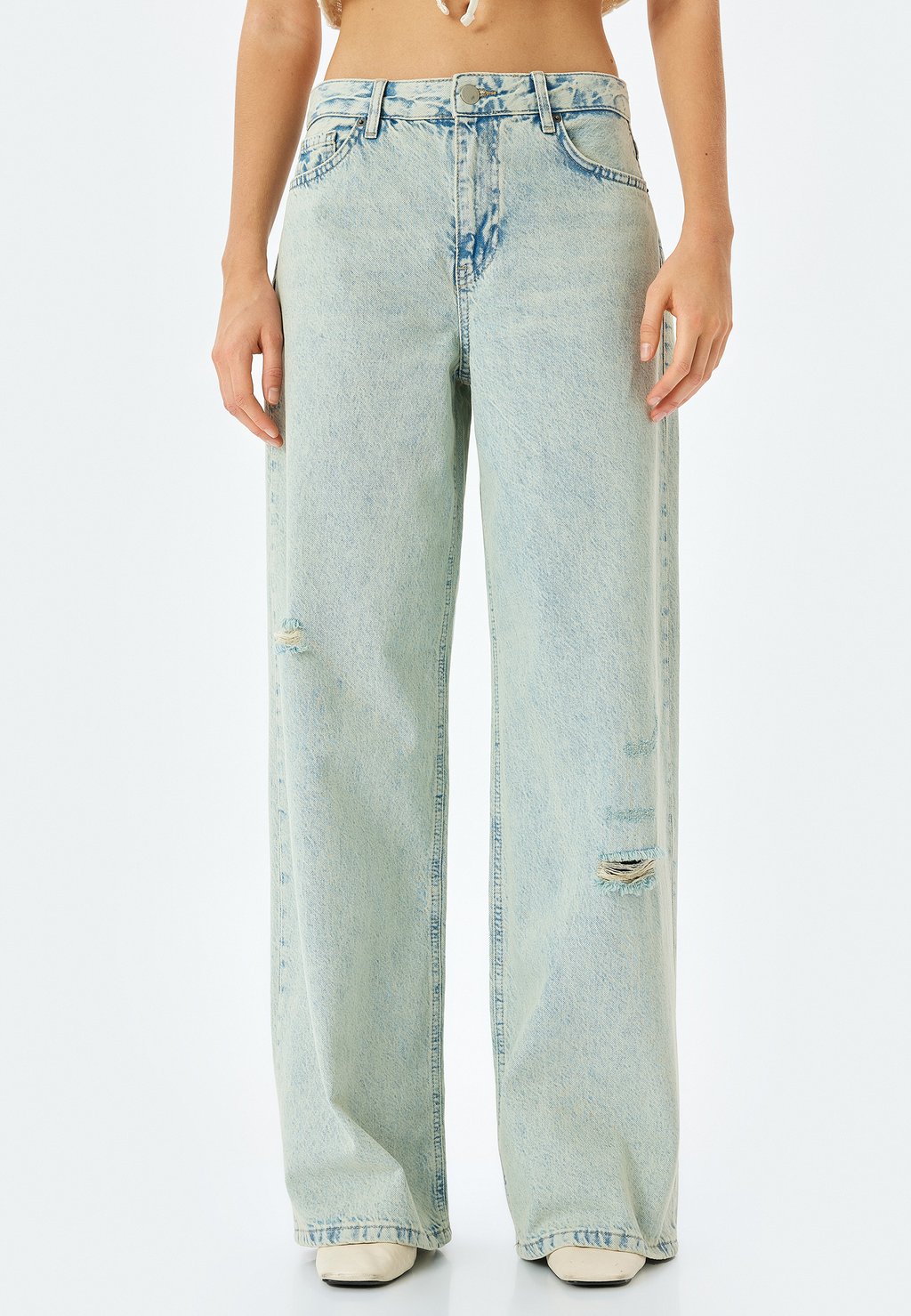 

Мешковатые джинсы LOOSE Koton, цвет Blue Denim