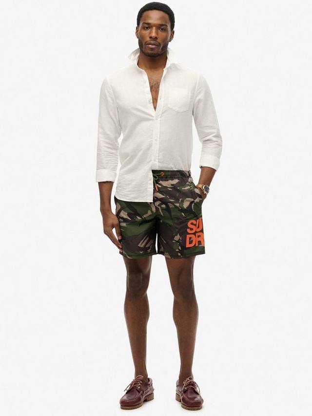 

Спортивные шорты для плавания Sportswear Logo 17" Superdry, Green