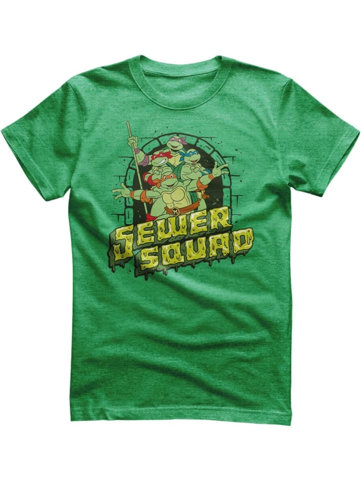 

Teenage Mutant Ninja Turtles Футболка "Sewer Squad T-Shirt" зеленого цвета, Зеленый, Teenage Mutant Ninja Turtles Футболка "Sewer Squad T-Shirt" зеленого цвета