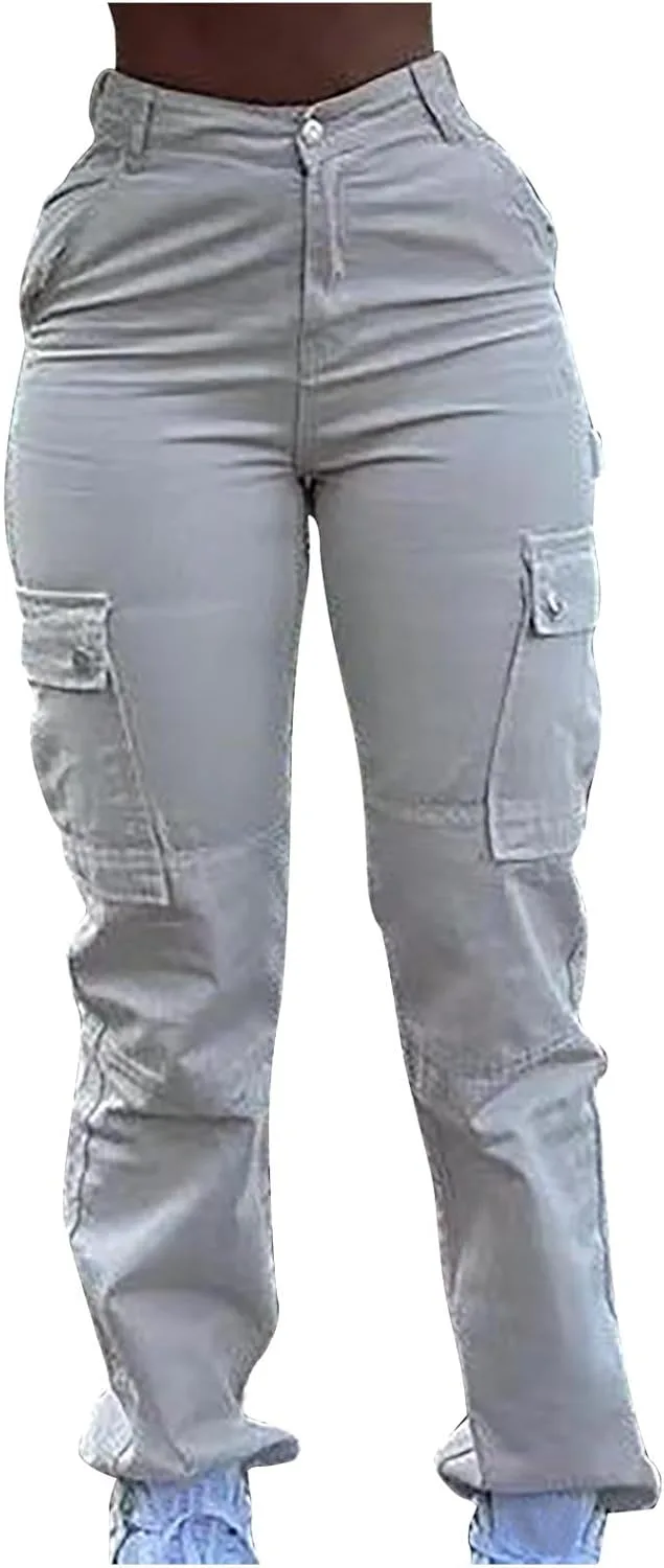 

Женские джинсы с высокой талией и расклешенными штанинами Uillui