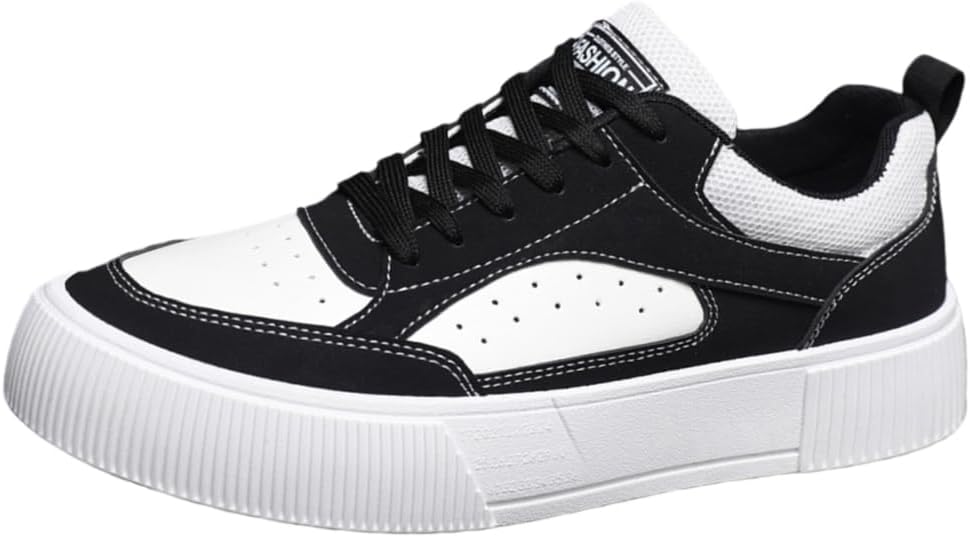 

Мужские модные кроссовки больших размеров с массивной подошвой, ретро с цветными блоками, легкие кроссовки для ходьбы и повседневной носки Lexamen, черный