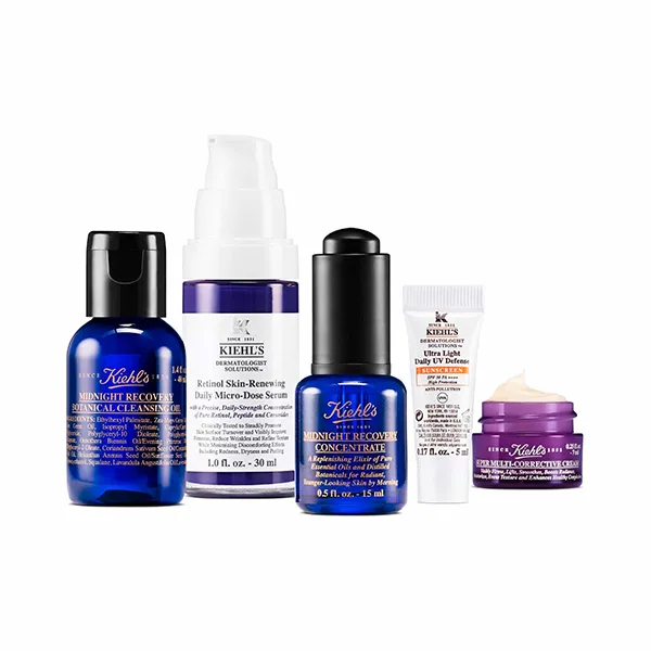 Набор Kiehl's — Ночного антивозрастного ухода Mighty Midnight Renew, 40 мл — фото 2