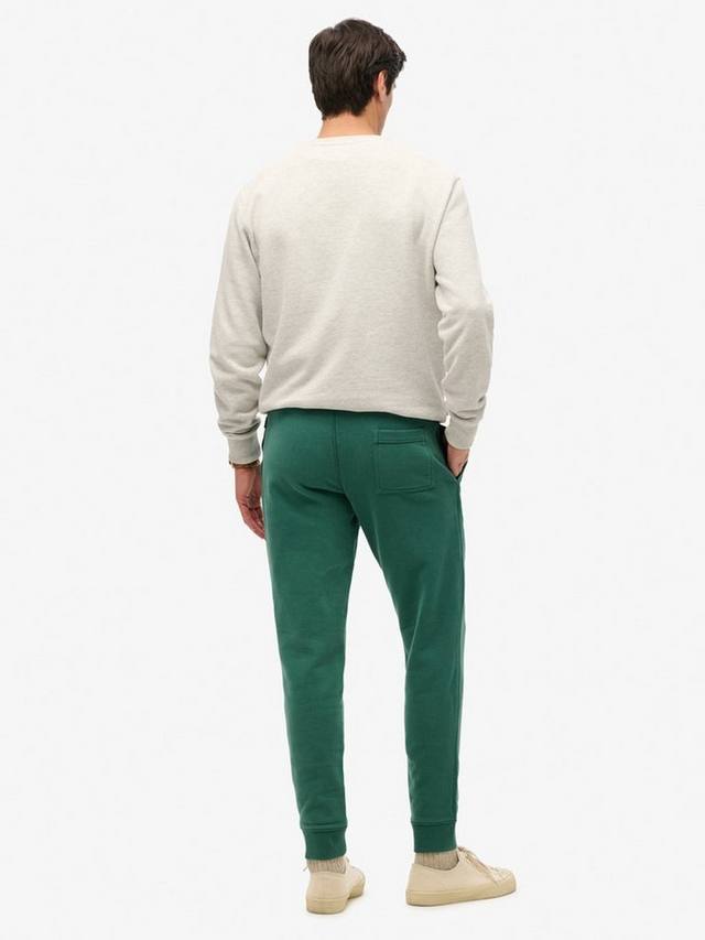 Классические спортивные брюки с винтажным логотипом Superdry, Pine Green — фото 2