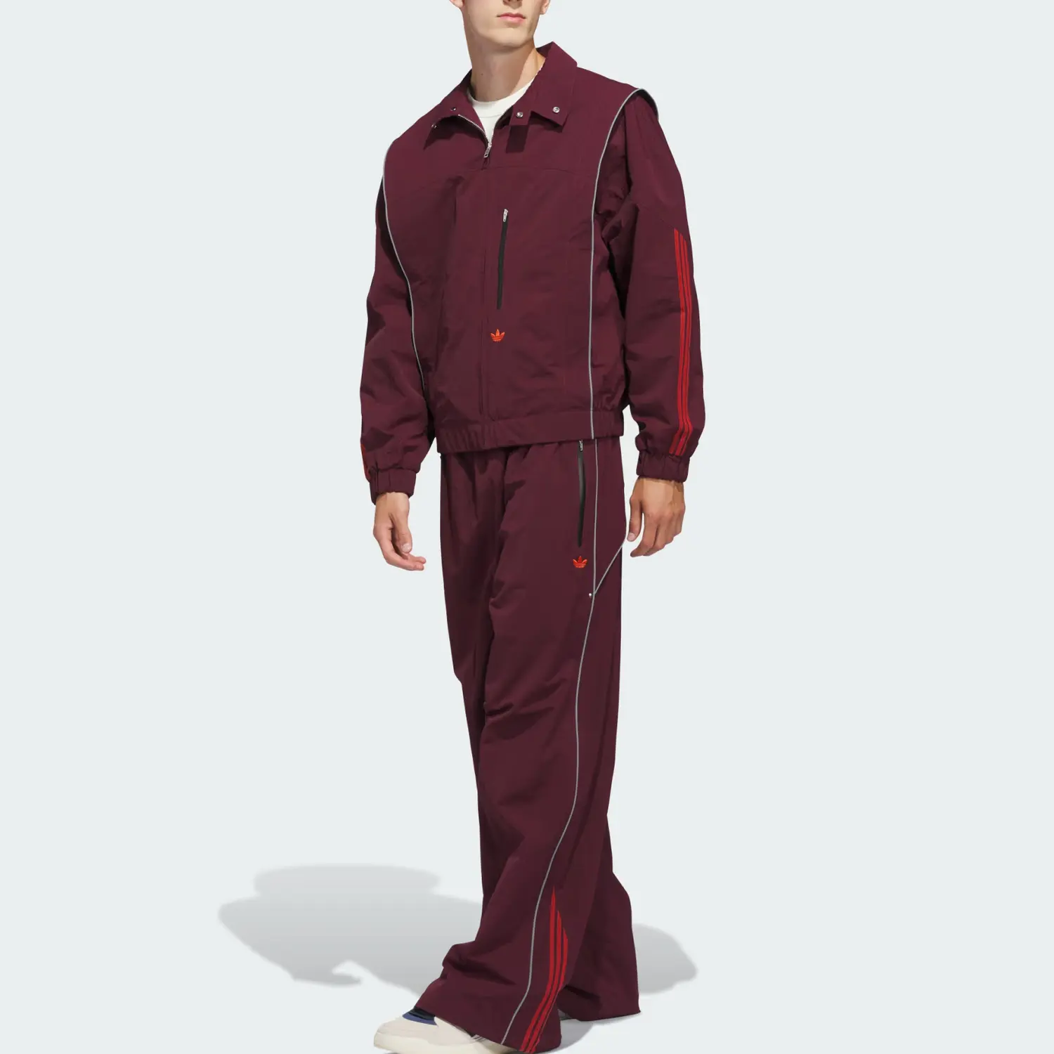 Ветровка Venice Unisex Adidas Originals, Chestnut — фото 4