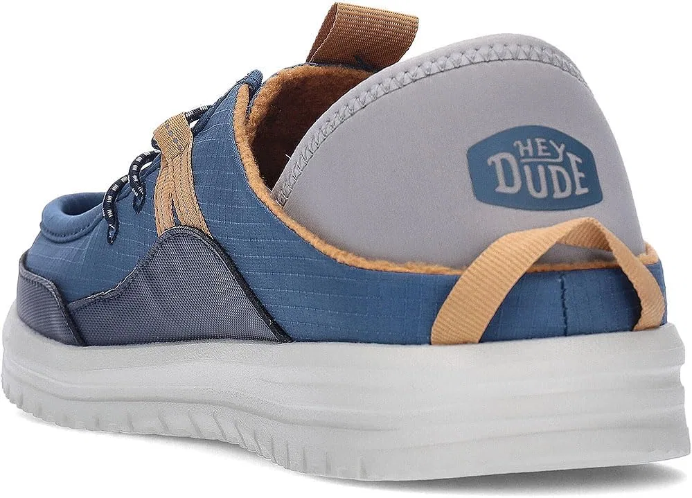 Мужские нейлоновые кроссовки Heydude Bradley Blipper 44338, Blue — фото 4