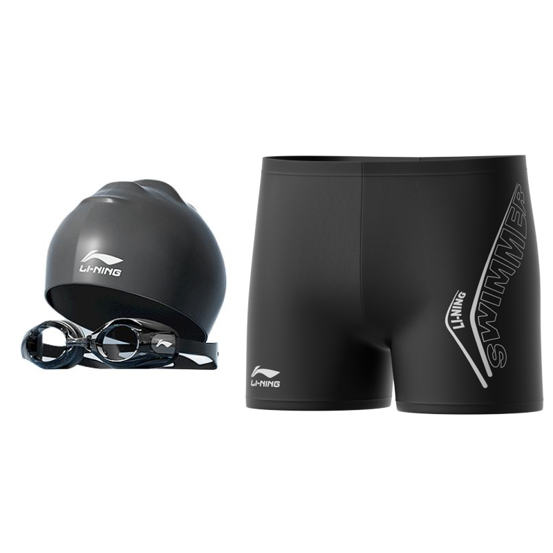 

Мужские плавки LINING, Clothing Sets (Swimming Shorts+Swim Goggles+Swimming Cap)