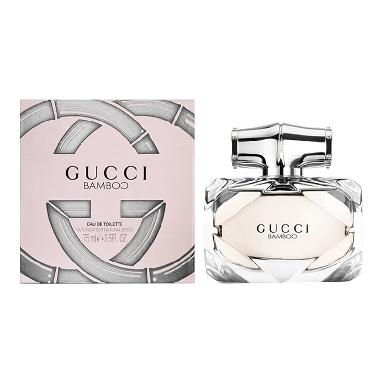 GUCCI Женский туалетный парфюм Bamboo Grace с ароматом попурри, лимона и амбры, 75ml